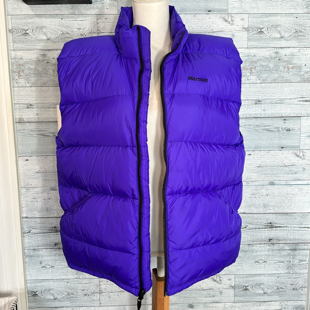 MARMOT WOMEN’S GOOSE DOWN FULL ZIP PUFFER VEST